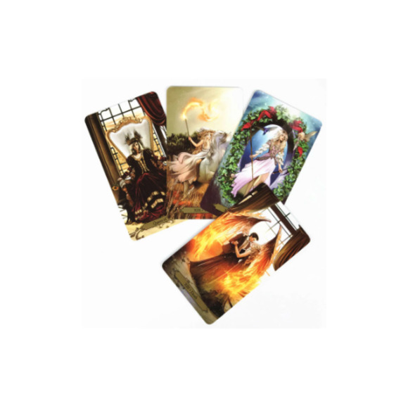 Wizards Barbara Moore Mini Tarot Card Deck & and QR Guidebook New-Sealed Package - Picture 3 of 4